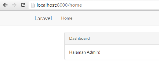 home laravel 5.2